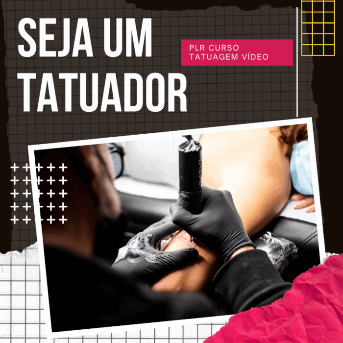 Curso de Tatuagem Profissional em Vídeo aula